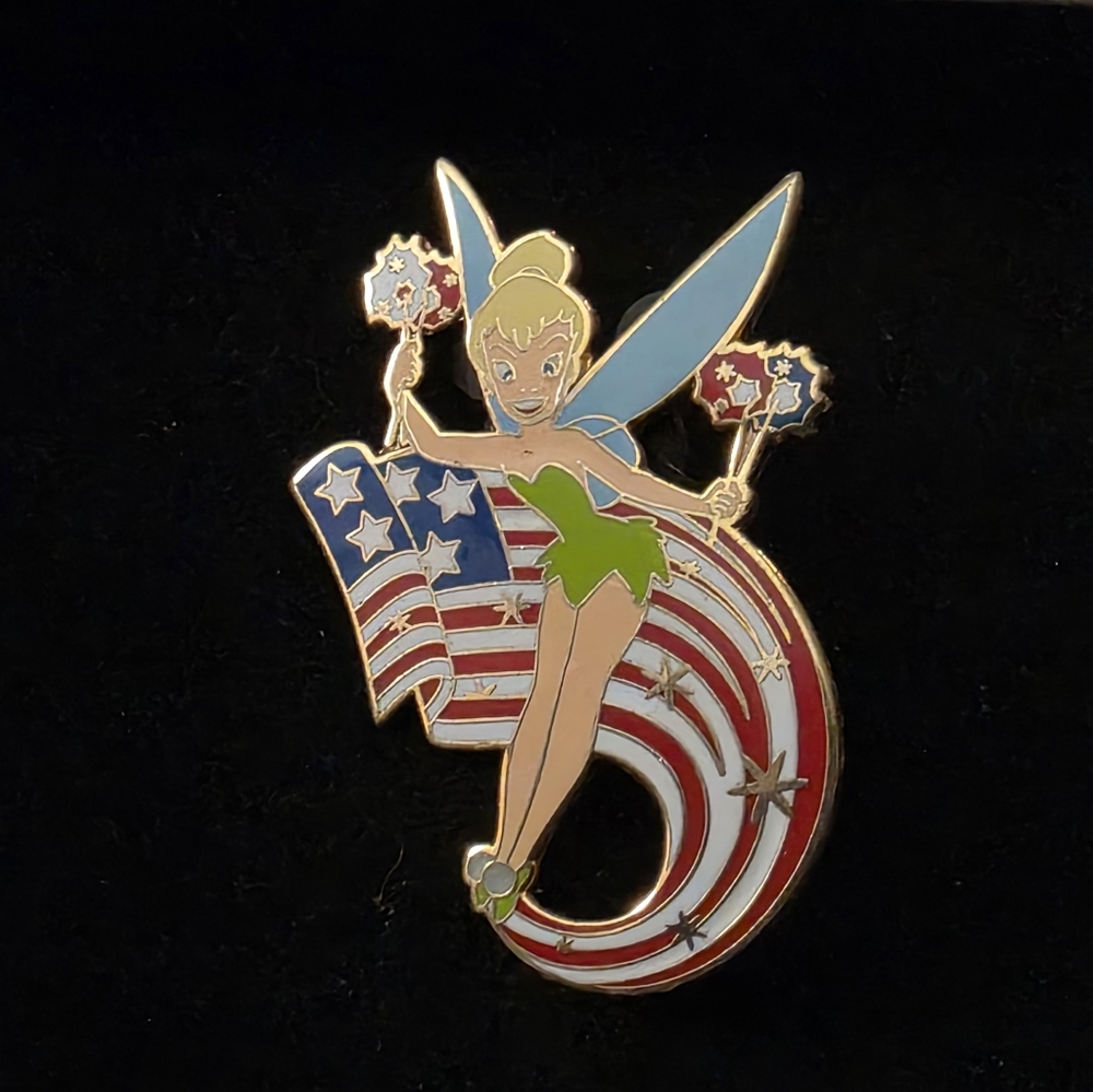 Tinker Bell Patriotic Pin Disney 2003